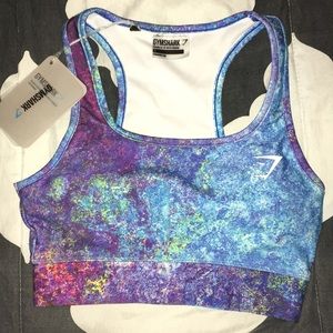 NWT Gymshark Quartz Sports Bra - Size Small